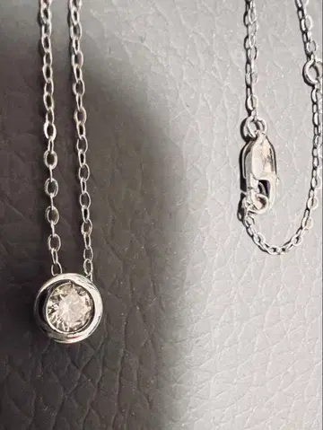 모이사나이트 0.3ct d 컬러 1개 목걸이