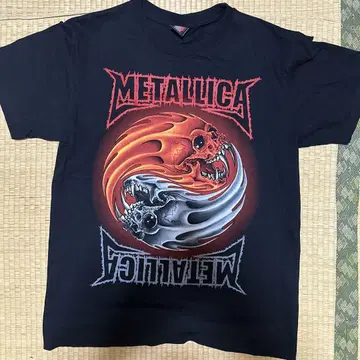 Metallica 그래픽 티셔츠 밴딩 티셔츠
