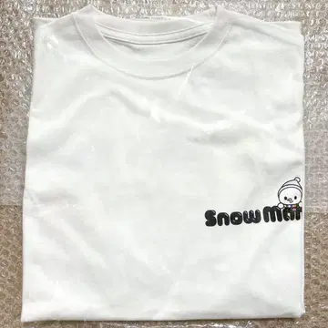 SnowMan 티셔츠 로고 ver. SnowWorld 미개봉 새상품