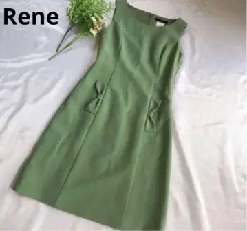 Rene 르네 S 36 원피스 리본 그린