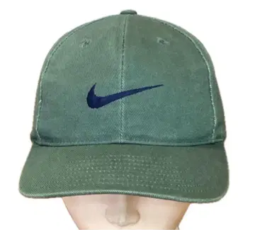90s 나이키 캡 그린 프론트 로고