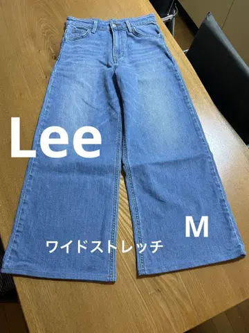Lee 와이드 청바지 라이트 블루