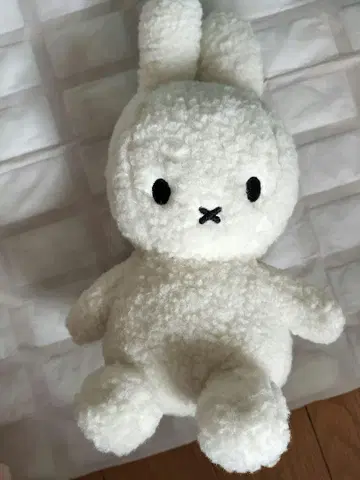 미피 봉제 인형 화이트