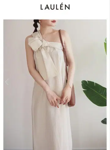 LAULEN 한쪽 어깨 드레스