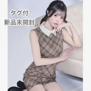 michell 마카롱 체크 미니 원피스 iLiFE 코코로