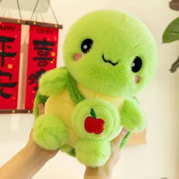거북이 봉제 인형 사과 백 포함