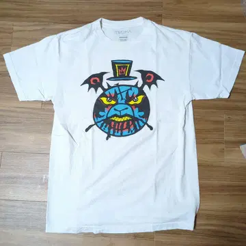 MISHKA 컬러풀 캐릭터 데빌맨 티셔츠 M