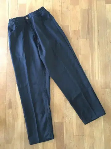 랭글러 wrangler 뷰티 앤 유스 별주 블랙 팬츠