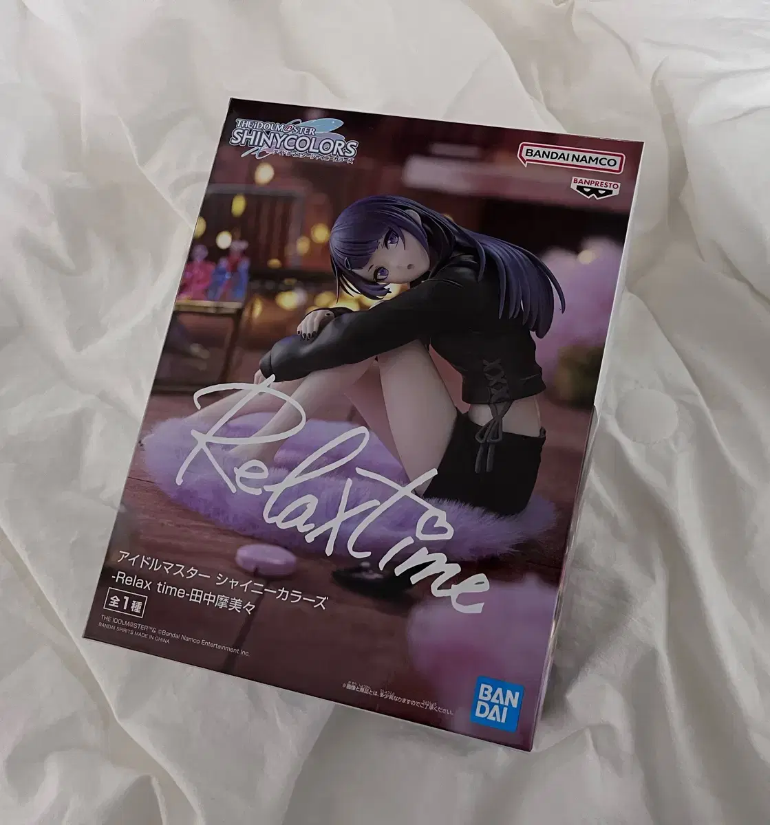 반프레스토 아이돌 마스터 샤이니 걸즈 Relax time 피규어 타나카
