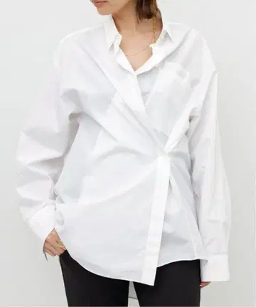 L'Appartement ELEGANT SHIRT(POPLIN) 화이트