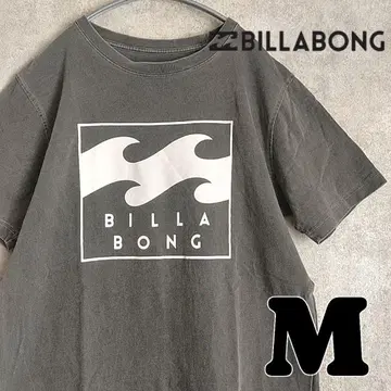BILLABONG 빌라봉 그래픽 반팔 티셔츠 그레이 M