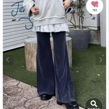 Kastane 벨로아 튤 팬츠 사이즈 0