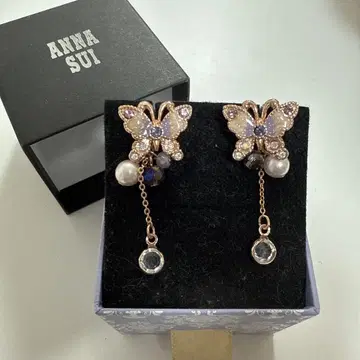 ANNA SUI 안나수이 버터플라이 나비 귀걸이 2way
