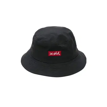 X-girl NEWERA BUCKETHAT/콜라보 햇 BLACK
