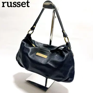russet 러셋 가죽 네이비 핸드백 액세서리 파우치
