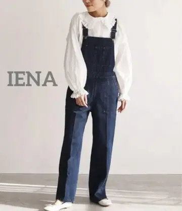 SLOBE IENA 11OZ 데님 오버롤 살로펫