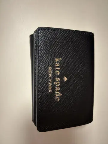 Kate Spade 블랙 3단 폴더형 지갑