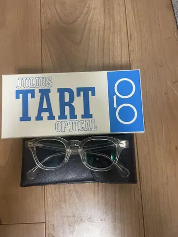 JULIUS TART OPTICAL 46-22 클리어 안경
