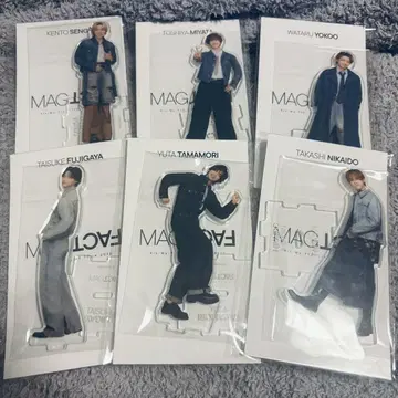Kis-My-Ft2 MAGFACT 아크릴 스탠드 전 멤버 세트