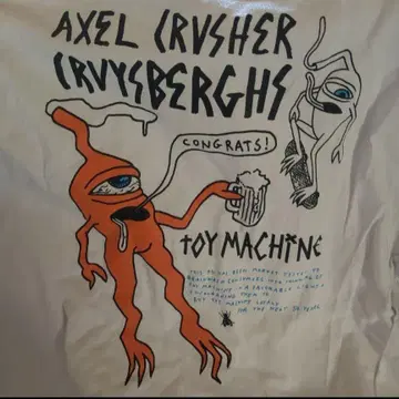 toy machine 반팔 티셔츠