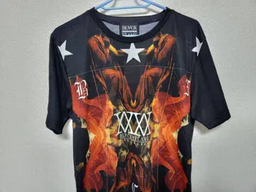 BLVCK FLAME 티셔츠 M 사이즈 풀 컬러