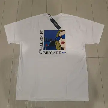 CHALLENGER 그래픽 티셔츠 2XL 화이트