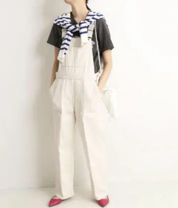 SLOBE IENA 11OZ 데님 오버롤 살로펫