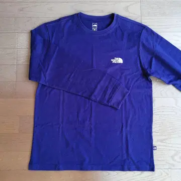 THE NORTH FACE 긴팔 티셔츠, 롱 T 셔츠 퍼플 라벨