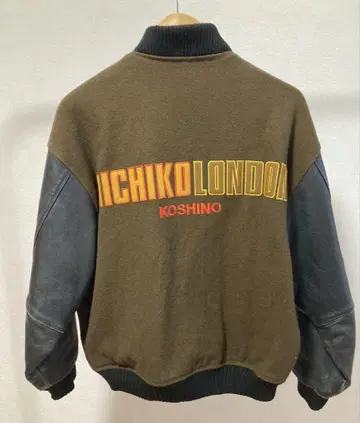 MICHIKO KOSHINO 바시티 자켓 올리브 미치코 런던