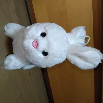 화이트 토끼 봉제 인형