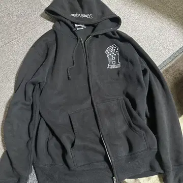 HOMIES 블랙 후드티 L