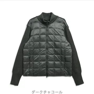 TAION 하이넥 니트 슬리브 다운 TAION-102AWZSN