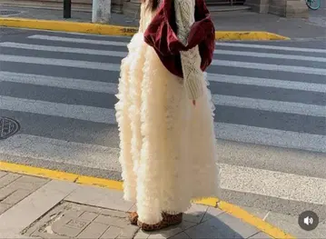 bibiy풍 프릴 스커트
