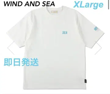 WIND AND SEA 화이트 티셔츠 XL
