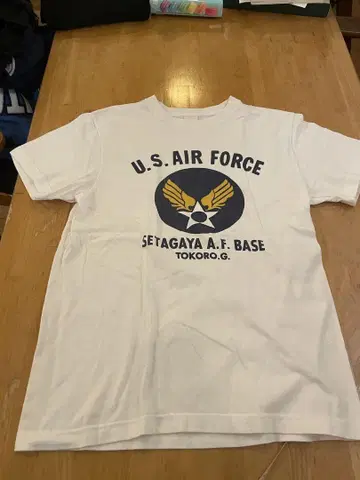 U.S. AIR FORCE SETAGAYA A.F. BASE 티셔츠 M