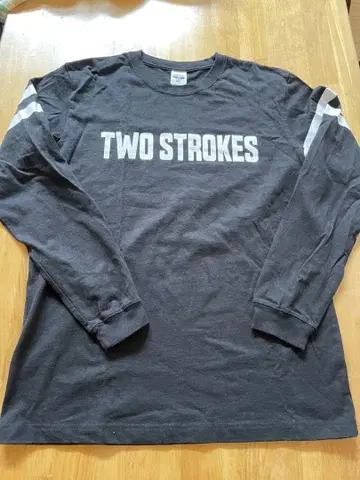 세타가야 베이스 TWO STROKES 롱 슬리브 티셔츠 L 사이즈