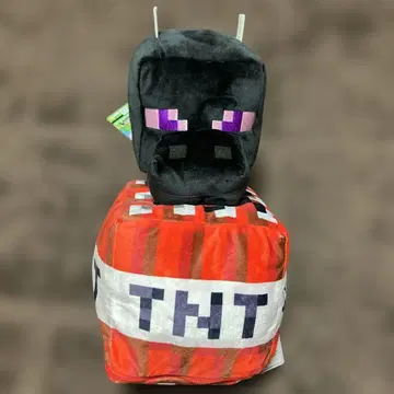 마인크래프트 엔더드래곤 봉제 인형 숄더백 TNT