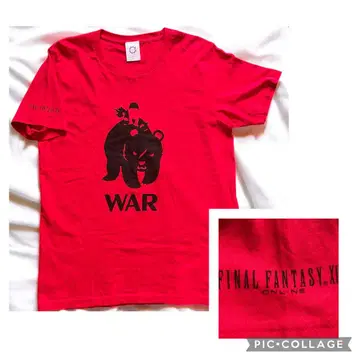 새상품급 FFXIV War 공식 티셔츠 파이널 판타지 14 스퀘어 에닉스