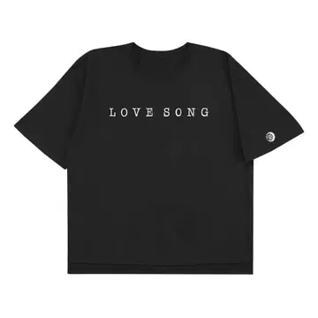 LUNA SEA 빅 티셔츠 LOVE SONG(L 사이즈)