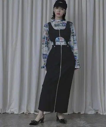 miette 코듀로이 뷔스티에 원피스