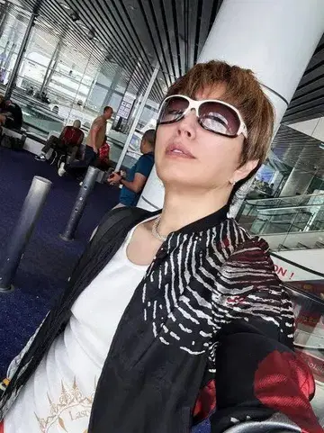 GACKT 착용 엠포리오 아르마니 지문 패턴 봄버 자켓 52