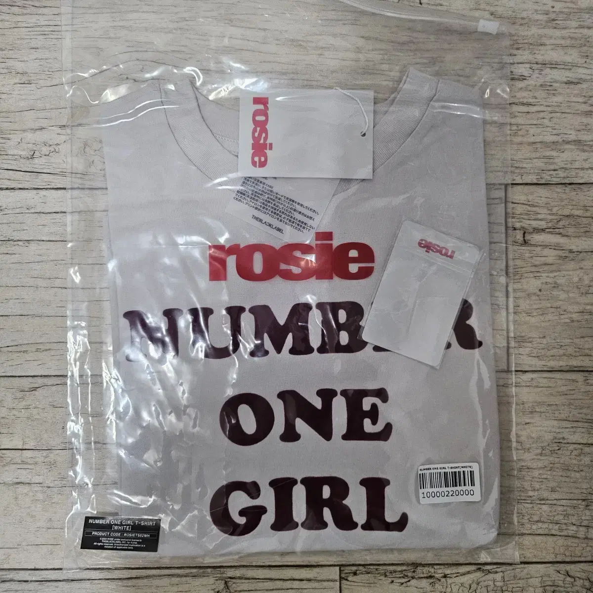Blackpink rose rosie Number One Girl T-shirt