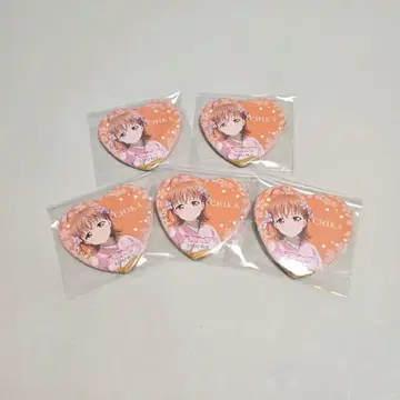 러브 라이브 선샤인] 벚꽃 일본 의류 캔뱃지 타카미 치카 세트