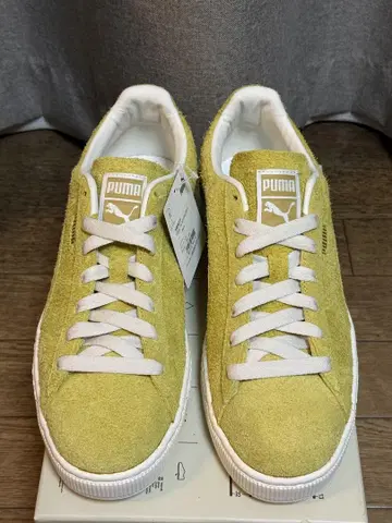 푸마 스웨이드 네버워른 IV 골든 포그/아이보리 28cm