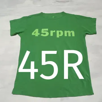 새상품급 현행 모델 45r 반팔 티셔츠 XL 일본제