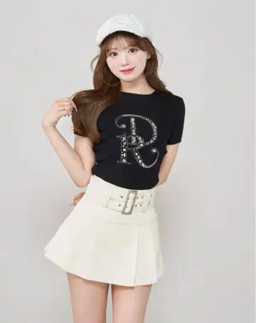 Darich 다리치 비쥬 DR 니트 탑 블랙