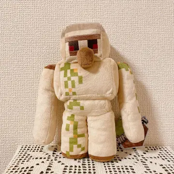 마인크래프트 아이언 골렘 봉제 인형