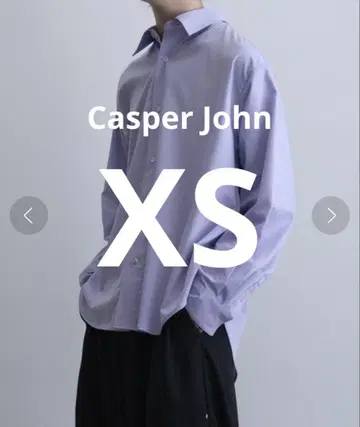 Casper John 하드 워커즈 셔츠 라벤더 XS 미개봉 새상품