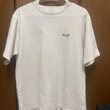 HUF 화이트 티셔츠 M