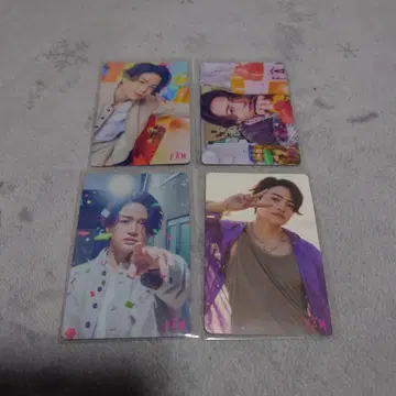 FAM 기쿠치 후마 하시모토 마사오 트레이딩 카드 4종류 컴플리트
